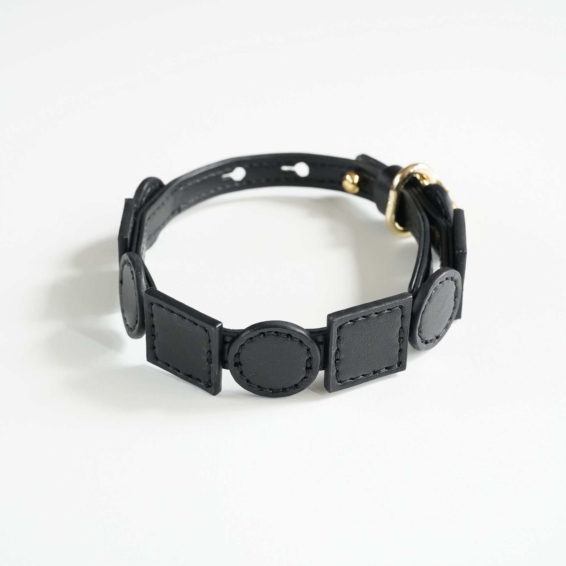 Leather Pet Collar – Geo