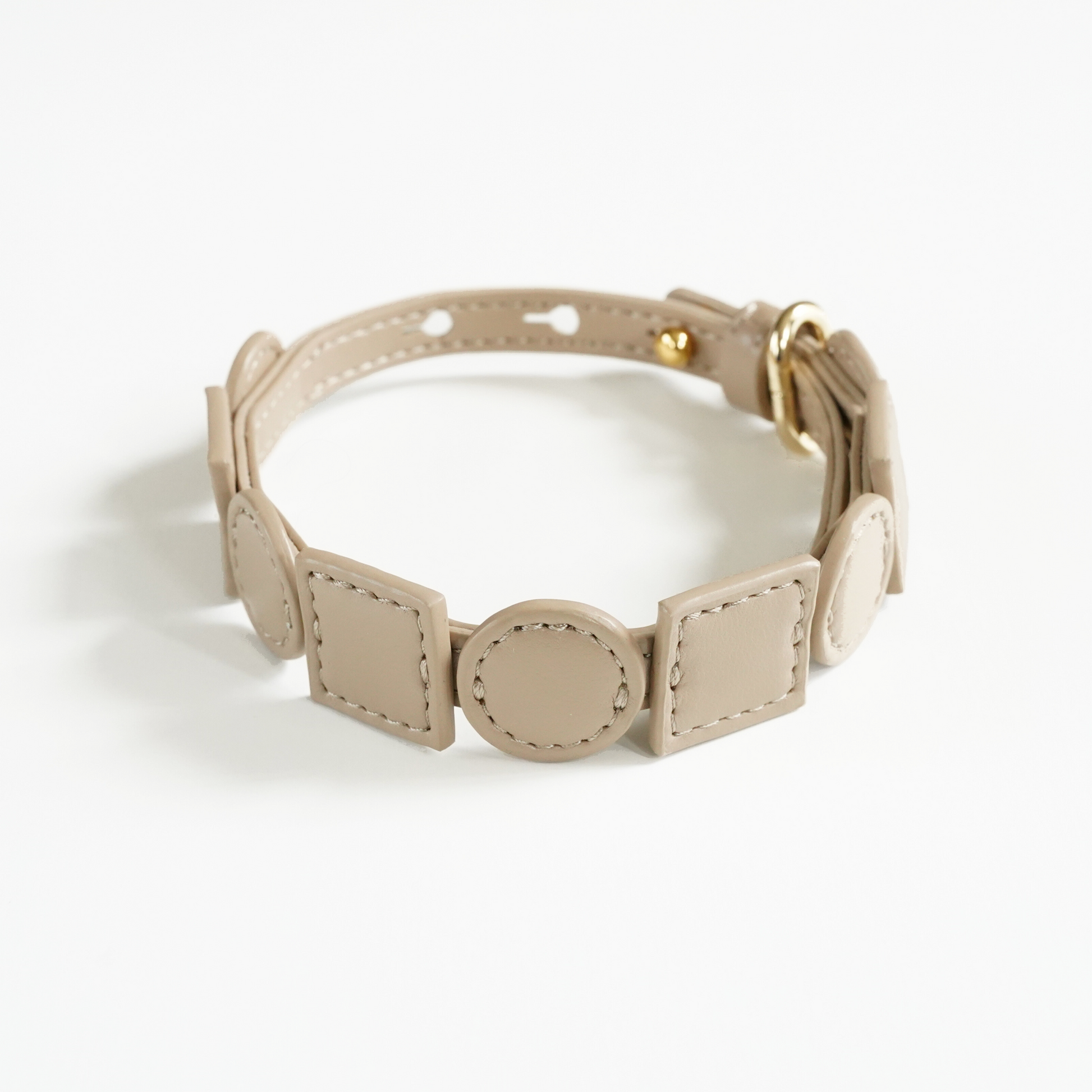 Leather Pet Collar – Geo