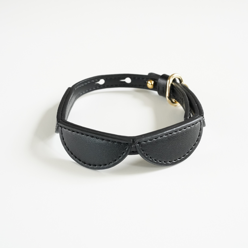 Leather Pet Collar – Half Moon