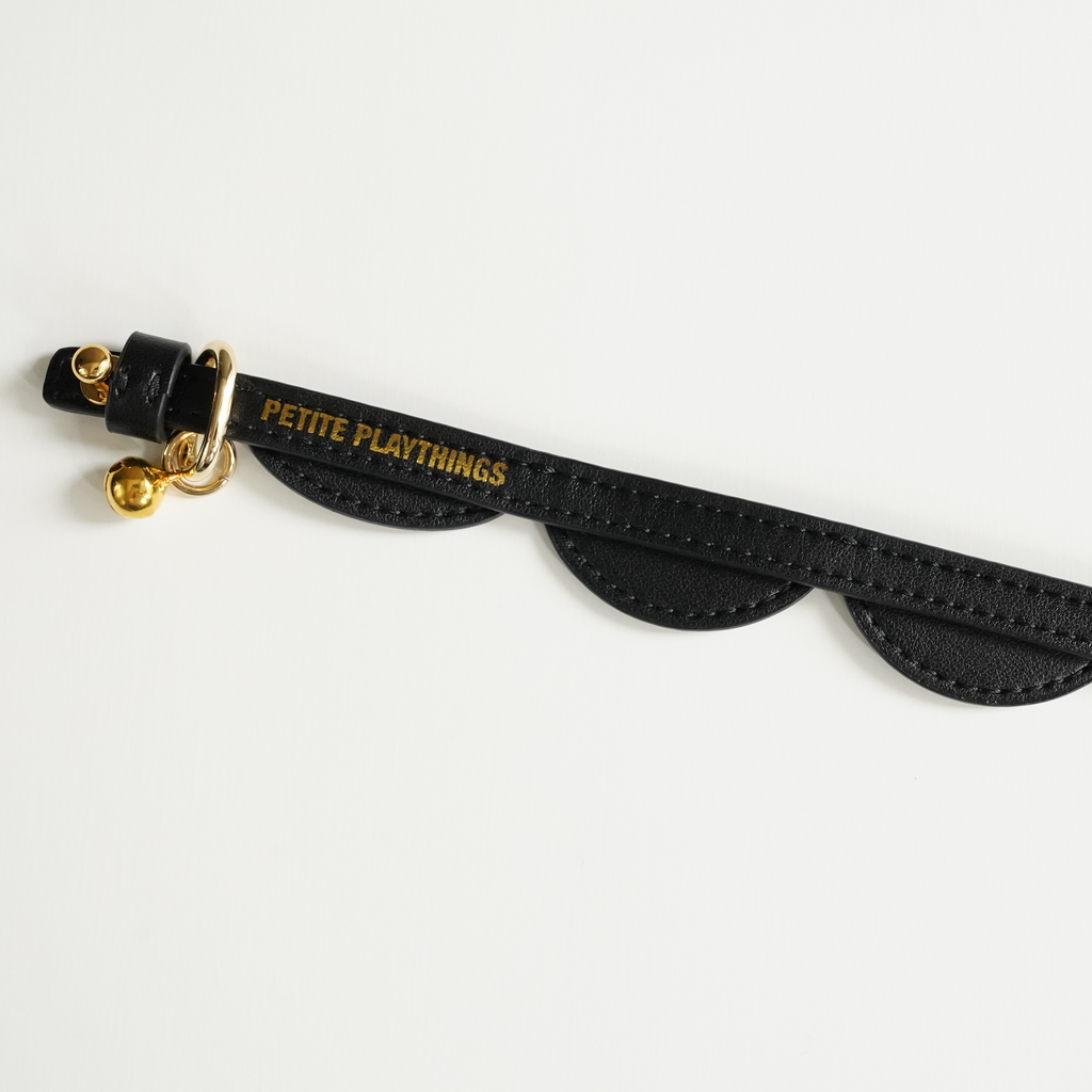 Leather Pet Collar – Half Moon