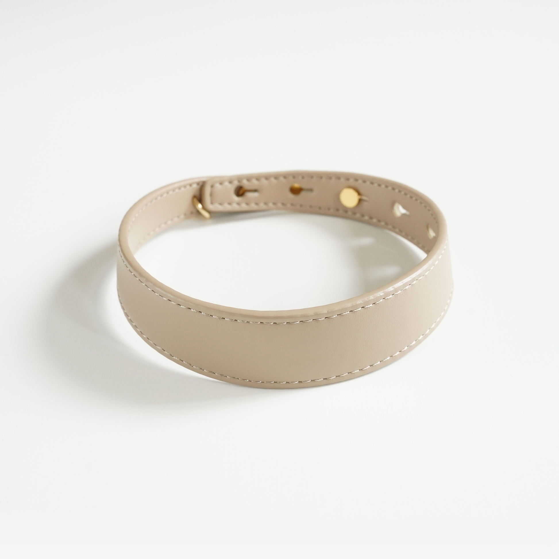 Leather Pet Collar – Sleek